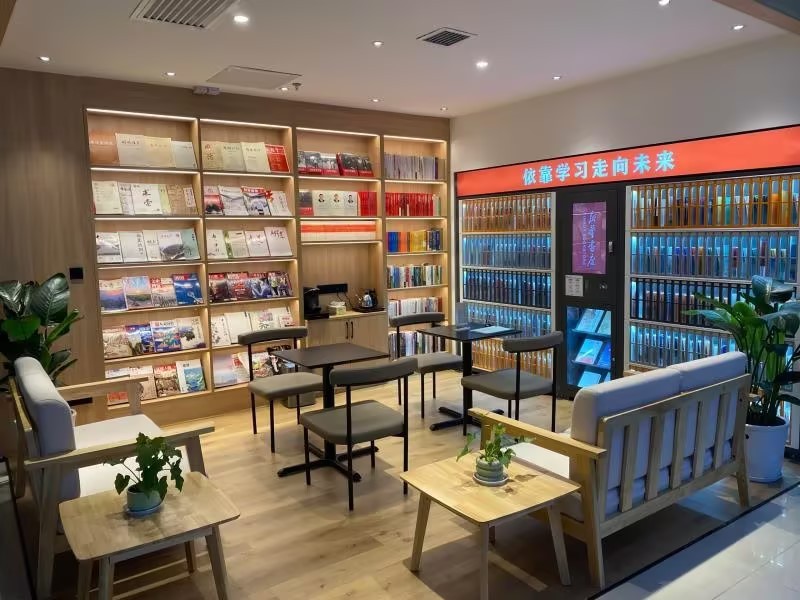 智能微型圖書館如何借助科技提升300%借閱率